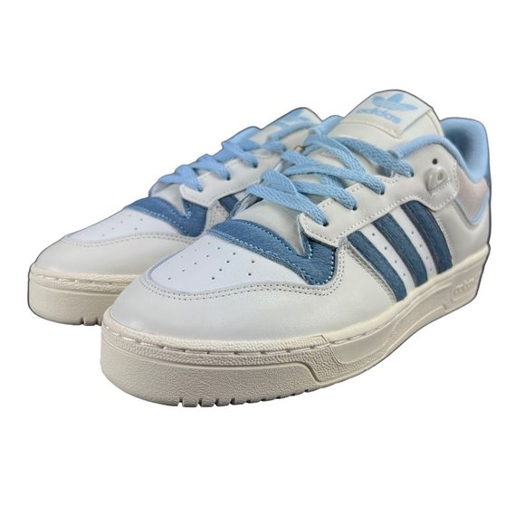 Adidas Rivalry Low 86 Off White White Sky Blue Grey IE7137 Men's Sizes 9 - 13 - Picture 6 of 9